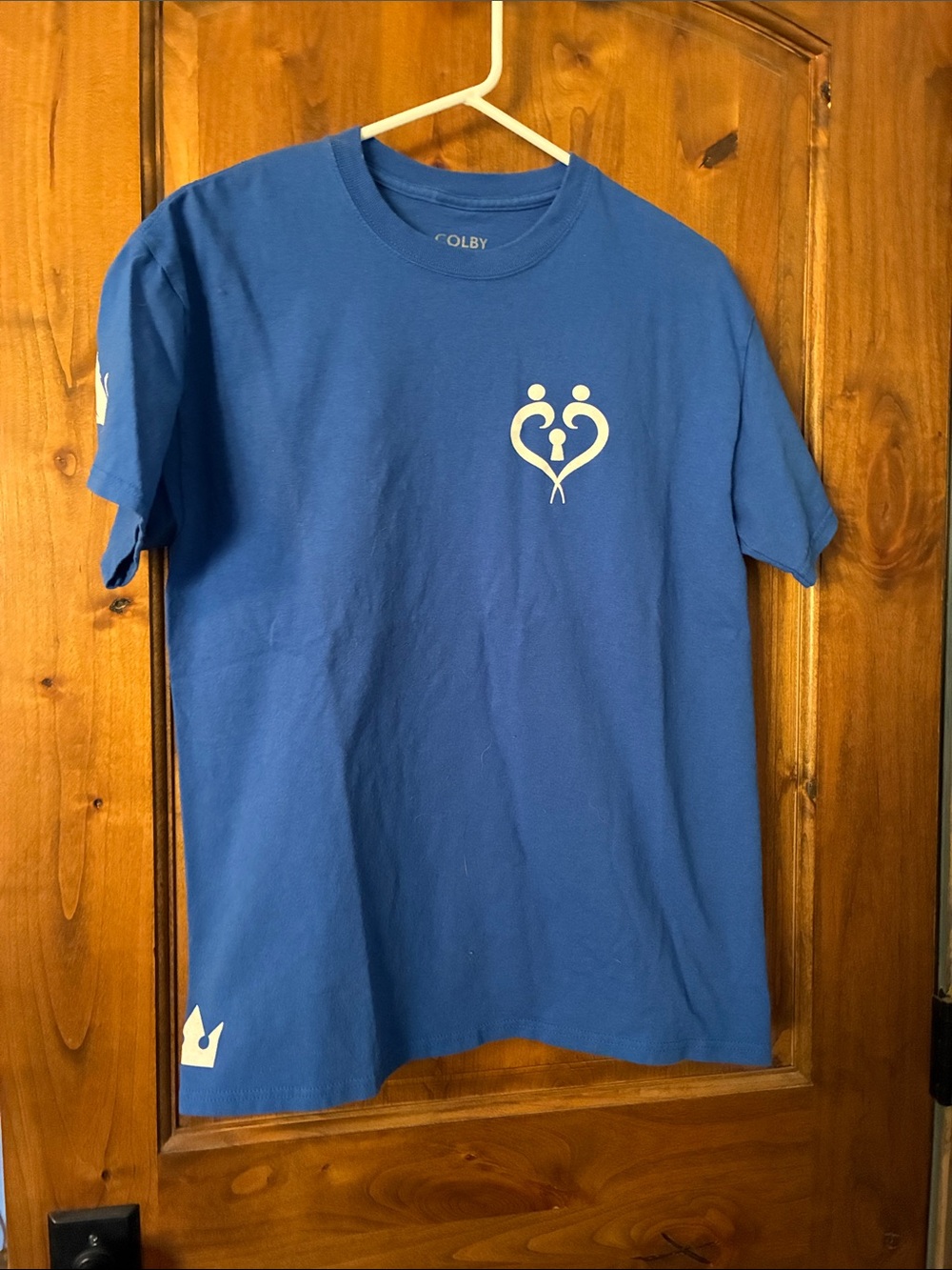 Blue Short Sleeve Graphic Tee